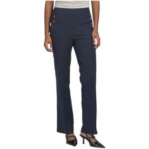 COUNTERPARTS Super Stretch Sailor Pants With Horn Buttons